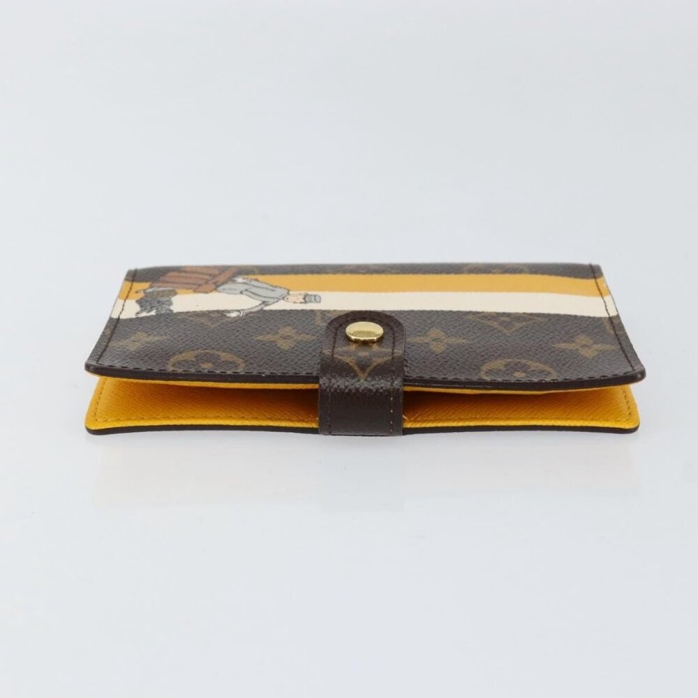 LOUIS VUITTON Groom Pageboy Agenda PM Day Planner Cover Jaune R20019 Auth BA8364 - Picture 7 of 16